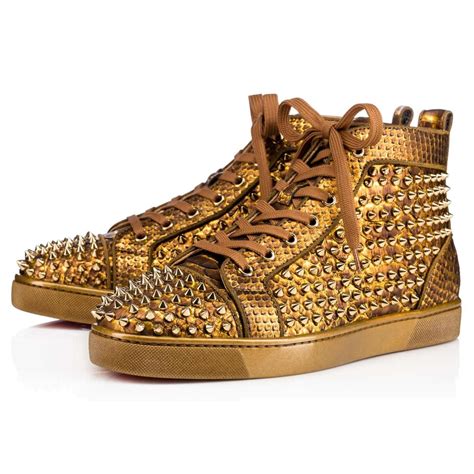 louis vuitton shoes with spikes|christian louboutin spiked.